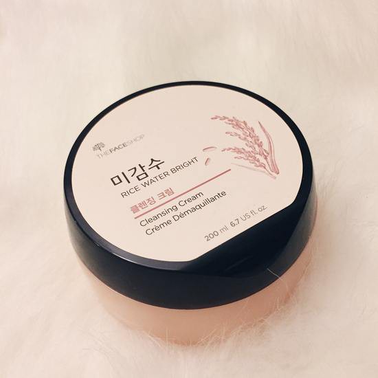 Kem Tẩy Trang Gạo Rice Water Bright Cleansing Cream The Face Shop 400ml