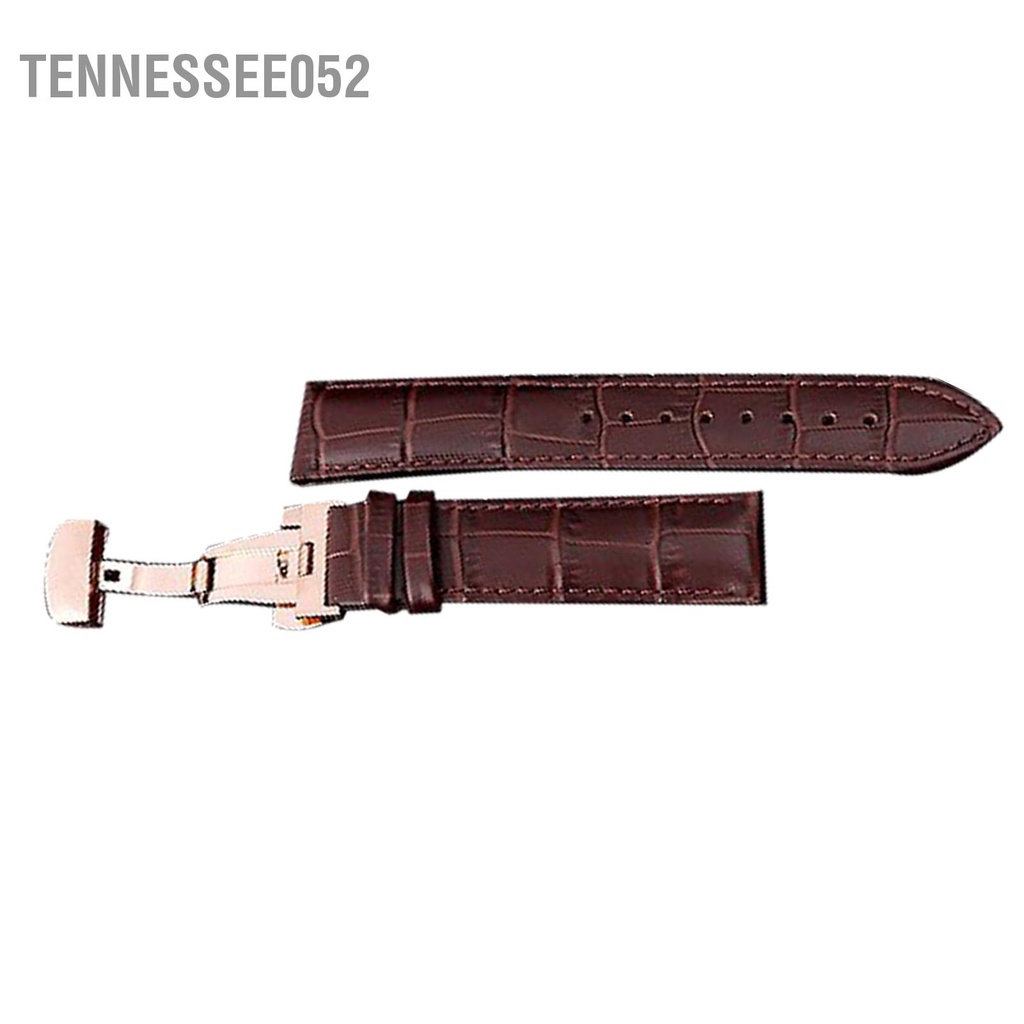 Tennessee052 Dây Đồng Hồ Da Khóa Pin Phụ Kiện Đa Năng Để Thay Thế