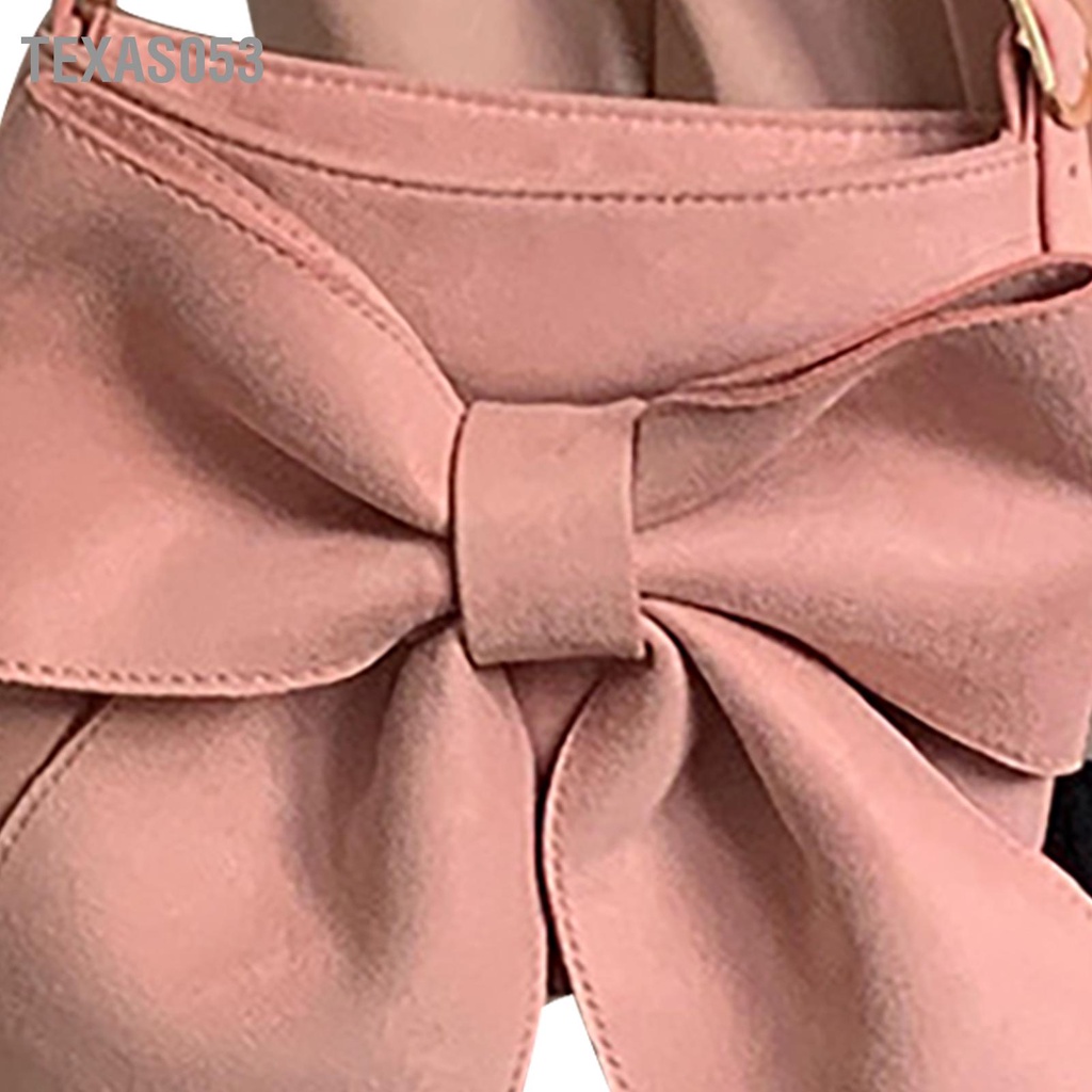 Texas053 Nữ Thắt Nơ Túi Đeo Vai Clutch Sát Nách Xách Hình Chéo