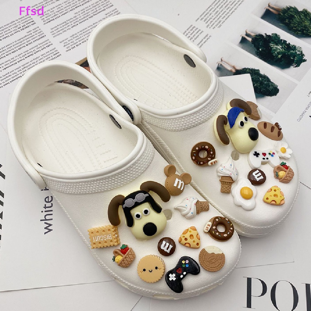 {Ffsd} Phụ Kiện Khóa Giày Có Thể Tháo Rời Ba Chiều Diy Bán Chạy