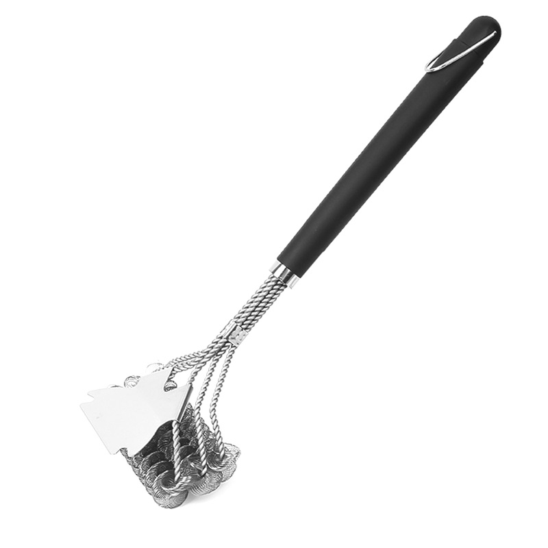 Cọ Vệ Sinh Vỉ Nướng BBQ Hai Đầu Bằng Thép Không Gỉ Tiện Dụng