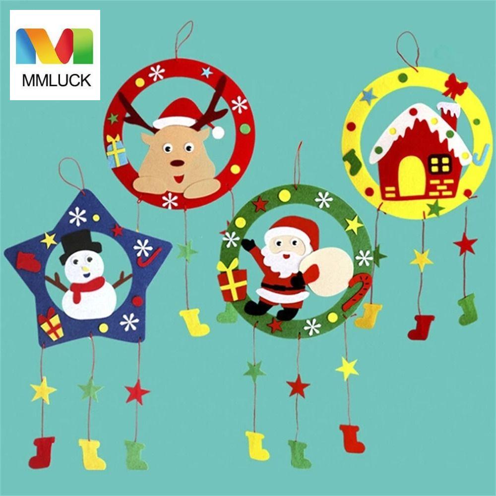 Mmluck Đồ Chơi Lắp Ráp Hình Cối Xay Gió Phát Triển Theo Phương Pháp Montessori Giáng Sinh DIY Cho Bé