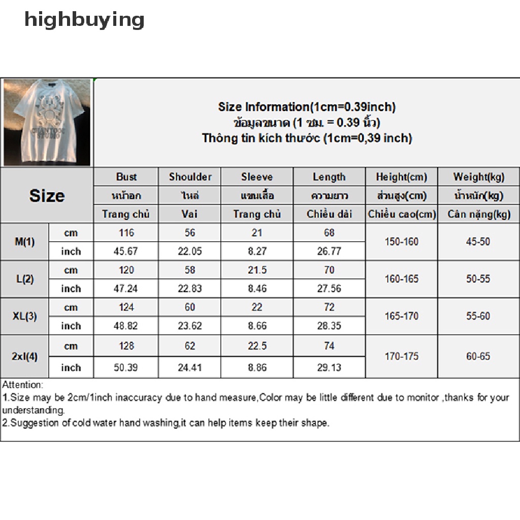 Áo Thun Tay Ngắn Cổ Tròn Thêu Hình Gấu Hoạt Hình Dành Cho Nữ