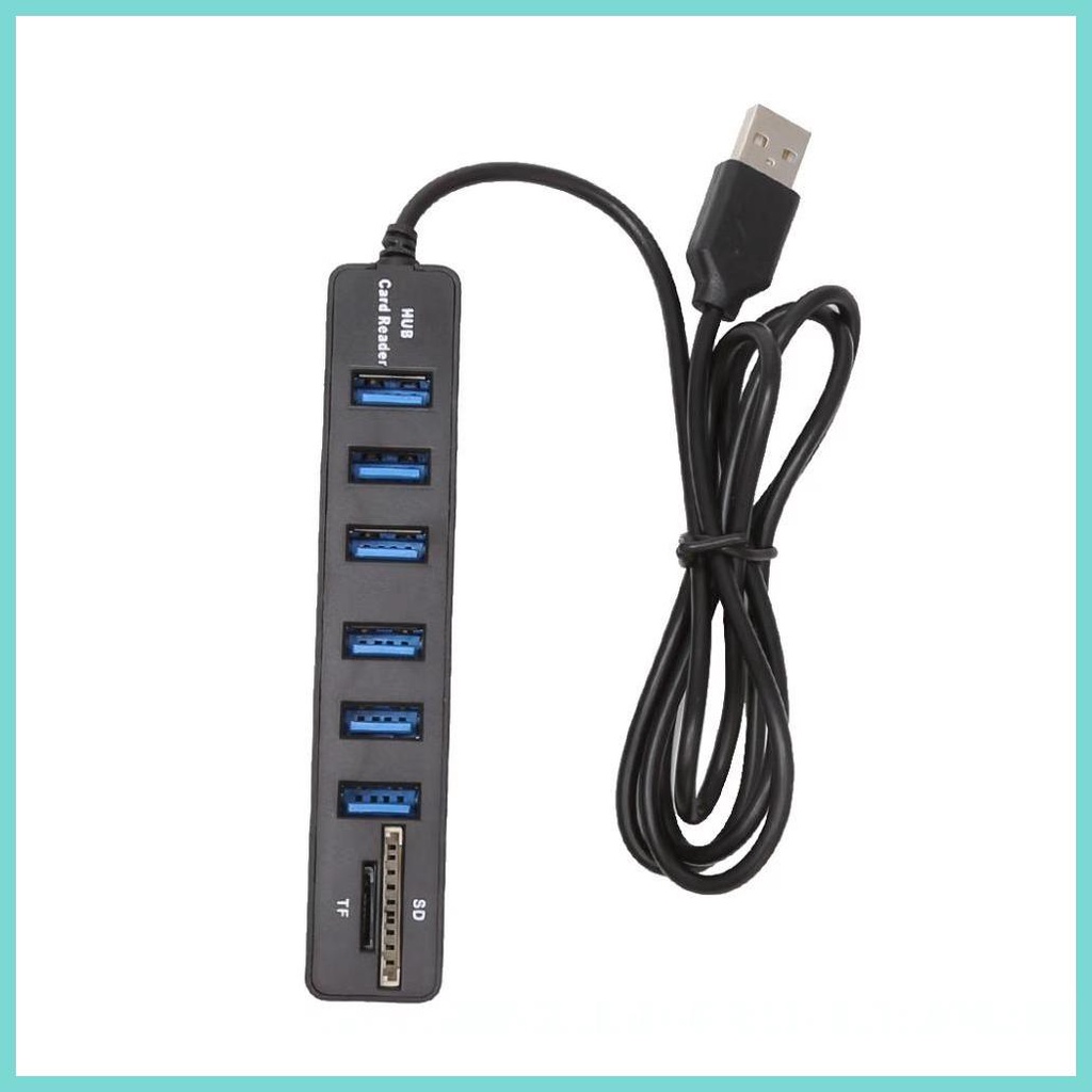 Đầu Đọc Thẻ Nhớ Truyền Tín Hiệu Hai Chiều Cổng USB Ổn Định Cho Thẻ CF Camera Card SD Xrvn