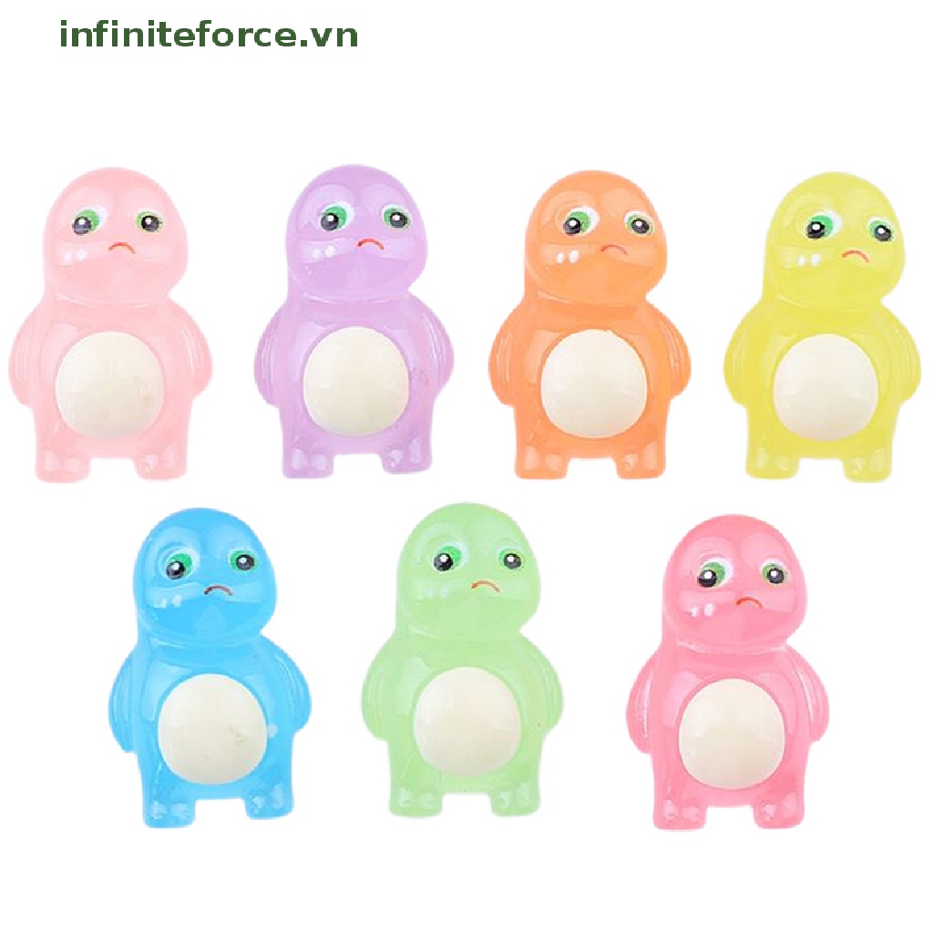 Set 5 Mô Hình Khủng Long Bằng Nhựa Phát Quang Dùng Để Trang Trí Diy