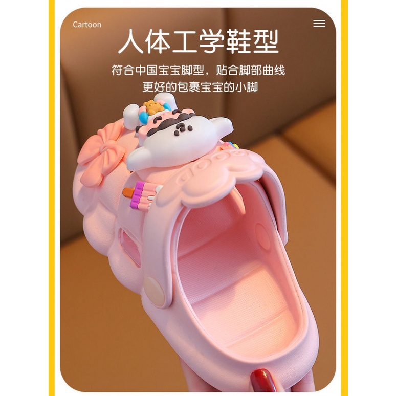 Dép EVA Chống Trượt Trọng Lượng Nhẹ Và An Toàn Cho Trẻ Em