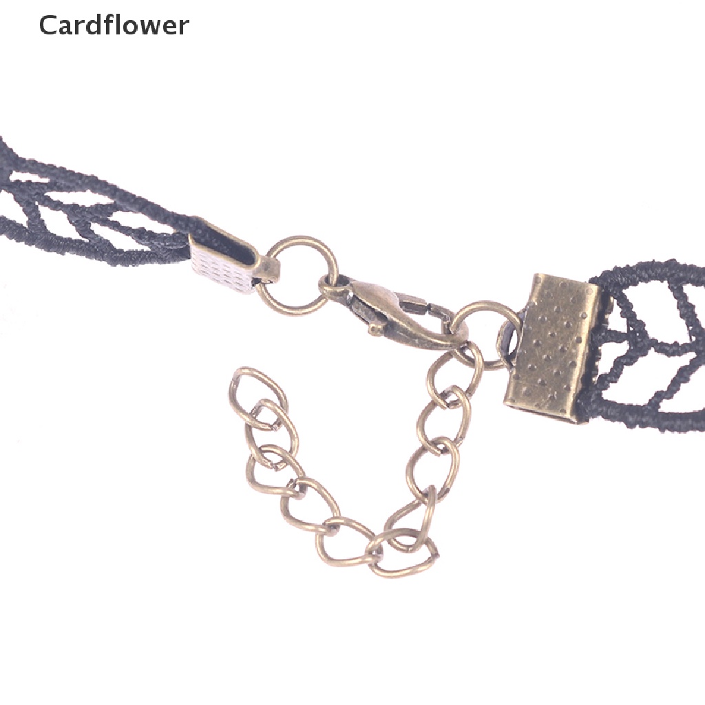 Vòng Cổ Choker Ren Phong Cách Gothic Quyến Rũ Cho Nữ