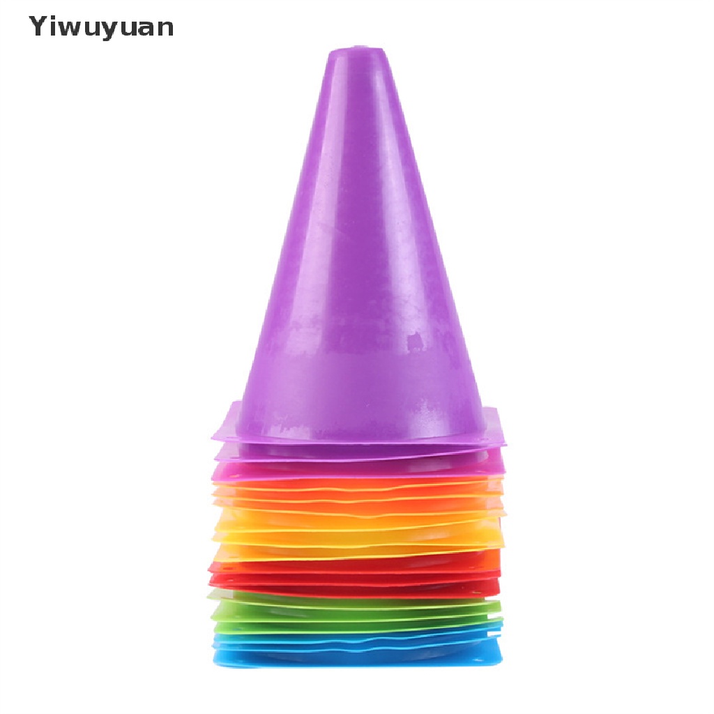 < Yiwuyuan > Phụ Kiện Thanh Lăn Hình Nón 6Inch 18CM Dùng Trong Môn Bóng Đá Thể Thao