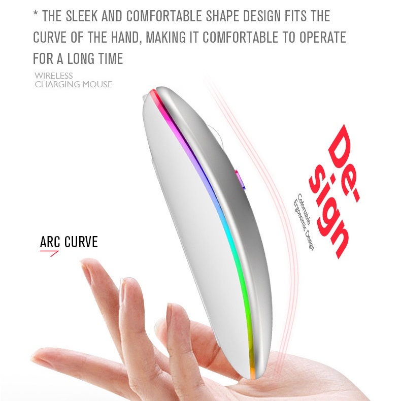 Chuột Không Dây bluetooth 2.4g Cho Điện Thoại / Máy Tính Bảng