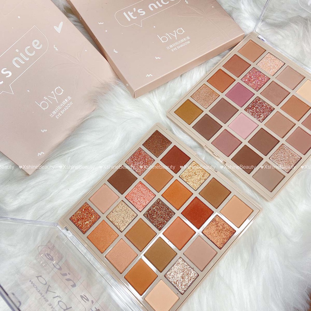 Bảng Phấn Mắt BIYA 25 Ô It's Nice Eye Shadow