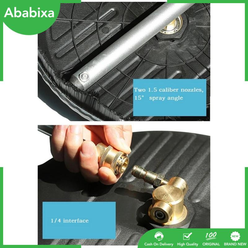 Máy Rửa Mặt Áp Suất Cao 13inch Kèm 2 Đầu Nối Dài Và Dụng Cụ Vệ Sinh Đường Ống Nước