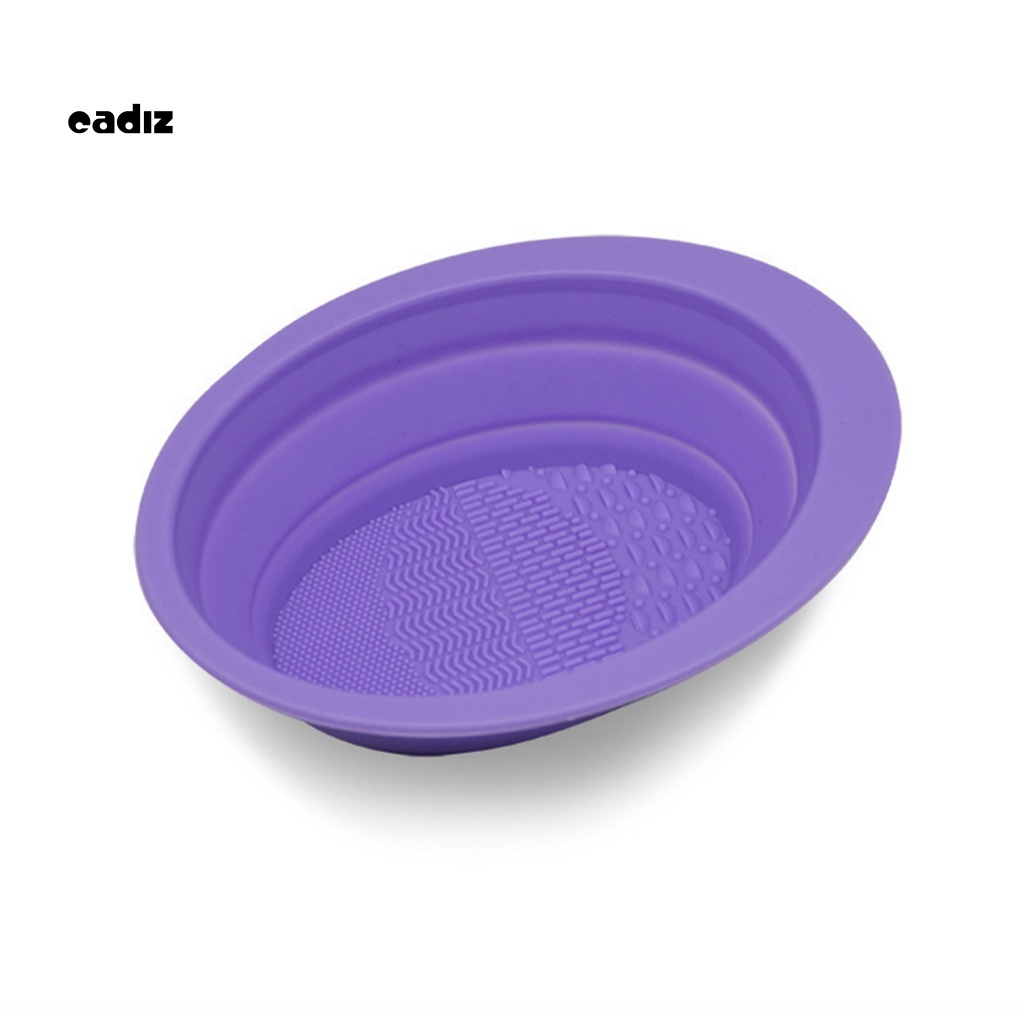 Dụng Cụ Vệ Sinh Cọ Trang Điểm Bằng Silicone Nhiều Kết Cấu Tiện Dụng