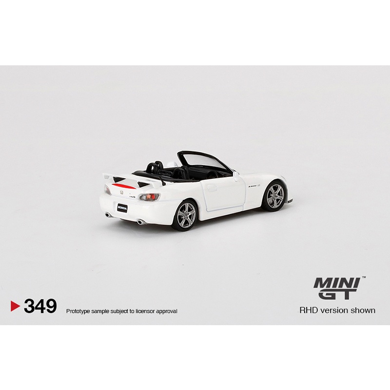 Mô Hình Xe Ô Tô Đồ Chơi MINI GT 1: 64 S2000 S2K AP2 Type S Grand Prix 349