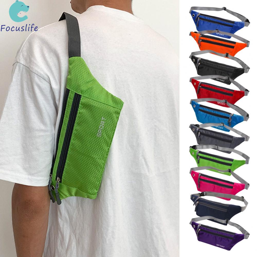 Túi Đeo Hông Chống Thấm Nước Có Khóa Kéo Tiện Dụng Cho Hoạt Động Ngoài Trời