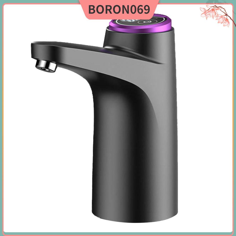 Boron069 Bơm Nước ABS Di Động Sạc USB Bình Thông Minh Máy Cho Gia Đình Màu Xám Đậm