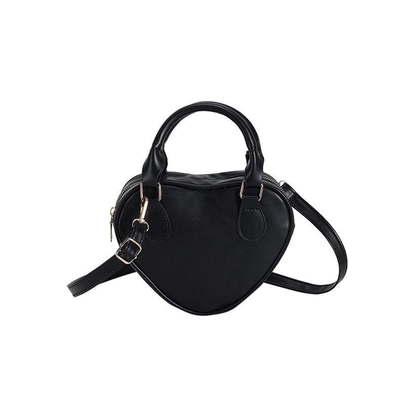 Túi Đeo Chéo Một Bên Họa Tiết Trái Tim Thời Trang Xuân Hè Dễ Phối Đồ Cho Nữ