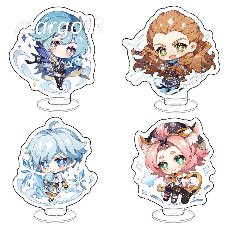 Mô Hình Nhân Vật Anime Margot3 Genshin Va Chạm Đứng Bằng Acrylic Trang Trí Bàn Làm Việc