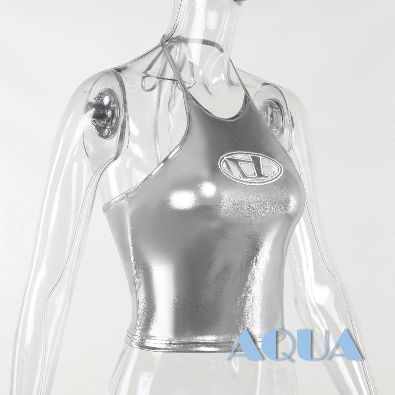 Áo Croptop Không Tay Màu Sắc Thời Trang Dành Cho Nữ