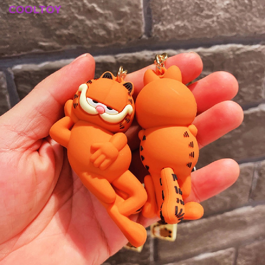 Móc Khóa Điện Thoại Hình Mèo Garfield Dễ Thương