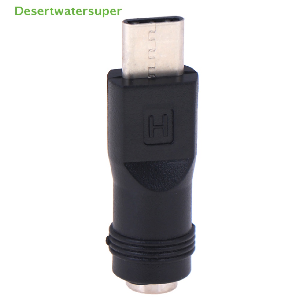 1 Giắc Cắm Chuyển Đổi 5.5 * 2.1mm Female Sang Type-C 3.1 Male 90 / 180 Độ DC