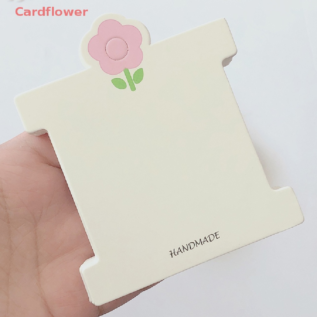 Bộ 50 Thẻ Giấy Hình Hoa Hồng Trang Trí Kẹp Tóc Thủ Công DIY Mới