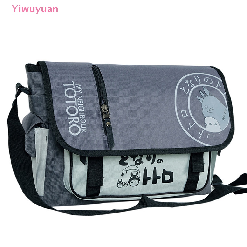 Túi Đeo Chéo Vải Canvas Họa Tiết Hoạt Hình Yiwuyuan > Thời Trang Mới