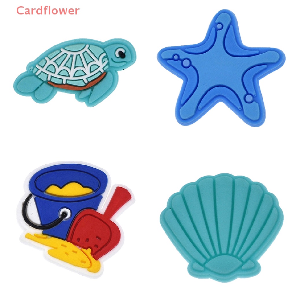 1 Phụ Kiện Khóa Giày Chủ Đề Mùa Hè Bằng PVC Mới