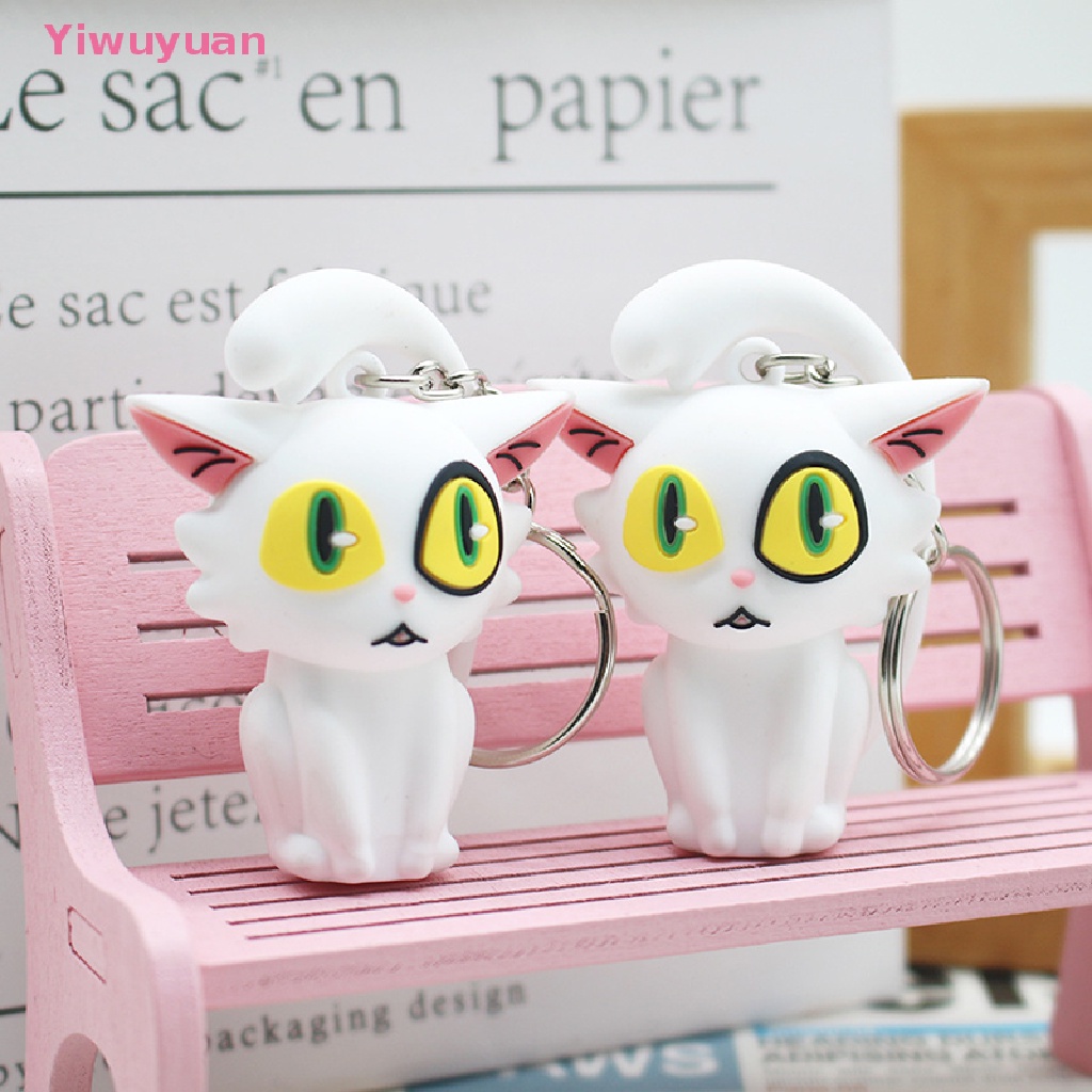 Vòng cổ / Móc Khóa Mặt Hình Mèo Hoạt Hình Anime Mẫu Mới 2023 Dành Cho Nữ