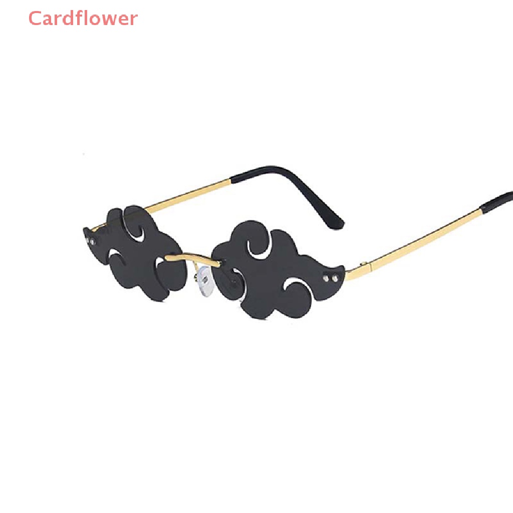 1 Kính Mát Hóa Trang Không Viền Phong Cách Gothic Punk Mới