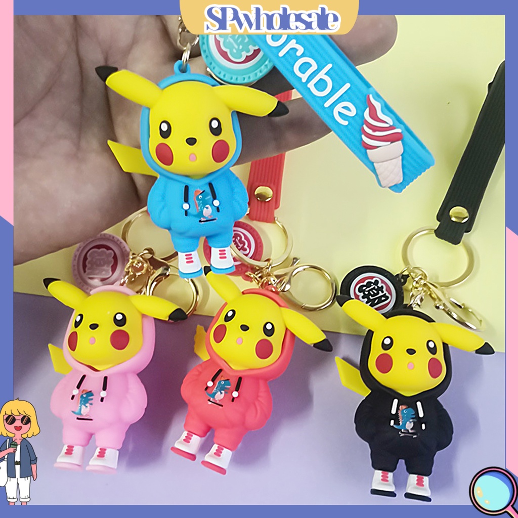 <SPwholesale> Giá Đỡ Chìa Khóa / Túi Xách / Móc Khóa Hình Nhân Vật Hoạt Hình Pokemon