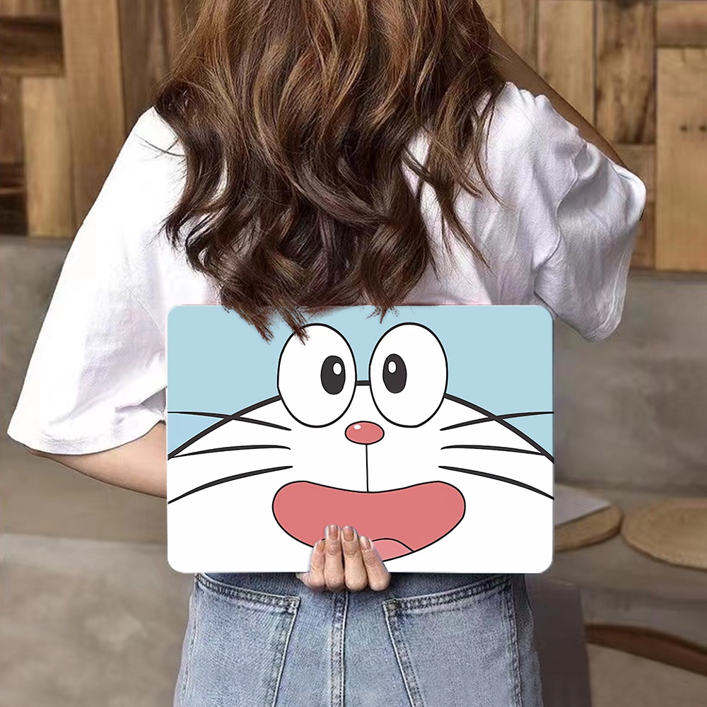 Ốp Bảo Vệ Máy Tính Bảng Bằng Nhựa Cứng In Họa Tiết 3D Kèm Bàn Phím Cho MacBook Air 13.6 inch Pro 14 16 13 A2681  2022