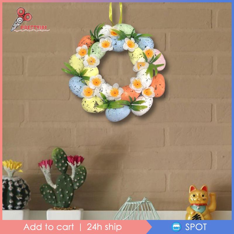 Vòng Hoa Nhiều Màu Sắc Kích Thước 7.87inch Xinh Xắn Trang Trí Cửa Sổ Tiệc Cưới