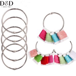 Set 2 / 4 / 5 / 6 / 8 / 10 Khay Đựng Cuộn Chỉ Thêu Chữ Thập Thủ Công Bằng Thép Không Gỉ