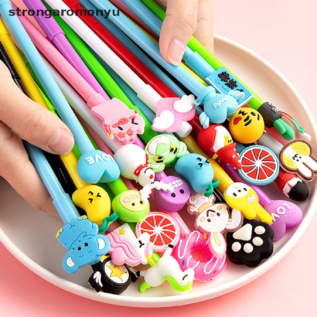 Set 20 Bút Viết Họa Tiết Hoạt Hình Dễ Thương