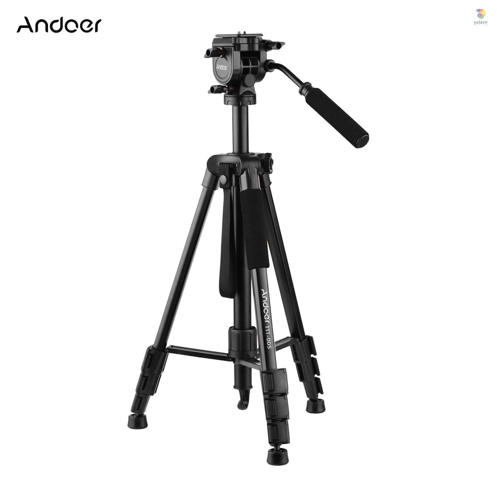 Đầu Bi Thủy Lực Có Giá Đỡ Ba Chân Bằng Hợp Kim Nhôm Max. yula) Andoer TTT-005 Phụ Kiện Tăng Chiều Cao 65 Inches Max... 65 Inch Túi Đựng Đồ Đa Năng 11lb Kèm Túi Đựng Tiện Dụng 11lb