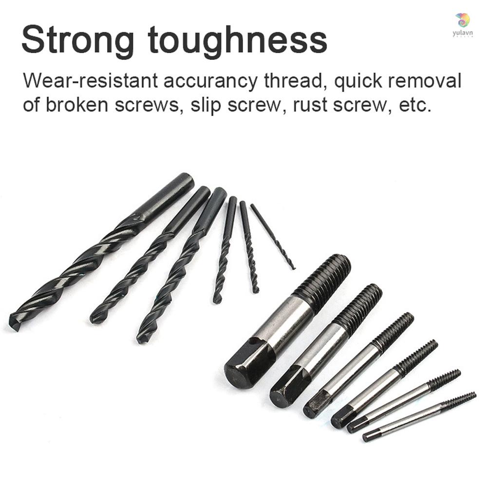 Bộ 12 Dụng Cụ Tháo Ốc Vít Gãy Bằng Tay