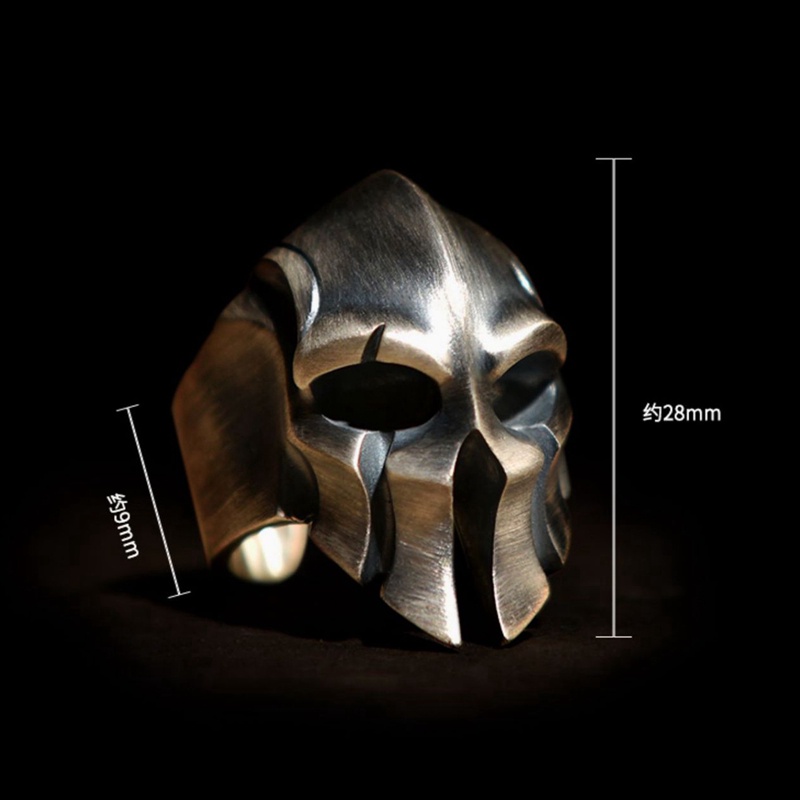 Margot Nhẫn Đeo Mặt Nạ Kiểu Vintage Phong Cách Gothic Punk Cho Nam