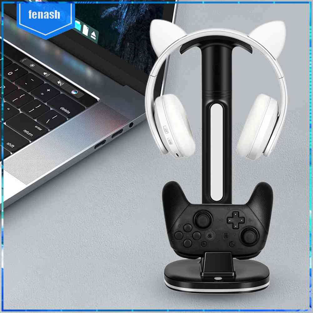 Đế Sạc DC5V / 2.4A Có Tay Cầm Màu Dạ Quang Cho Switch Pro