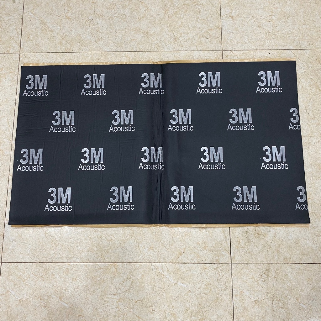 Miếng dán chống ồn ô tô 3M Acoutis, chống ồn 3 lớp kích thước 80x50 cm