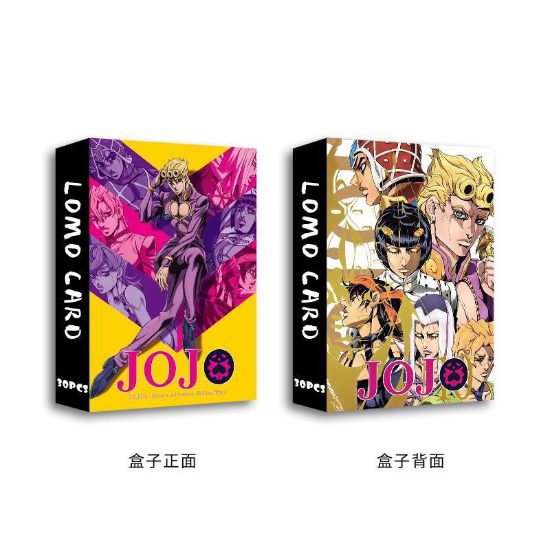 JoJo's Bizarre Adventure Photocard Lomo Card Double-sided Color Printing