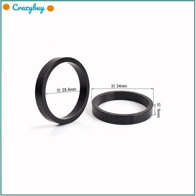 Cr Vòng Đệm Phuộc Trước 28.6mm Bằng Hợp Kim Nhôm Điều Chỉnh Được Cho Xe Đạp Leo