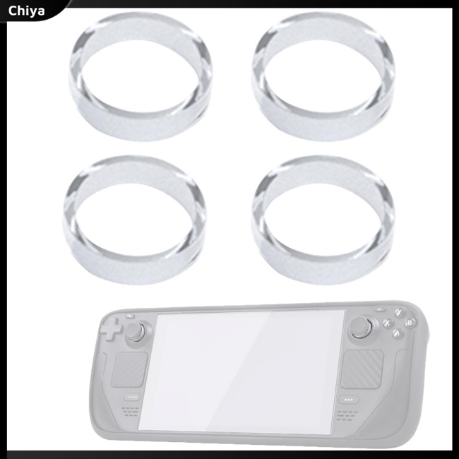 Set 4 Vòng Silicon Bảo Vệ Cần Điều Khiển Chơi Game Steam Deck / Ps5 / Ps4