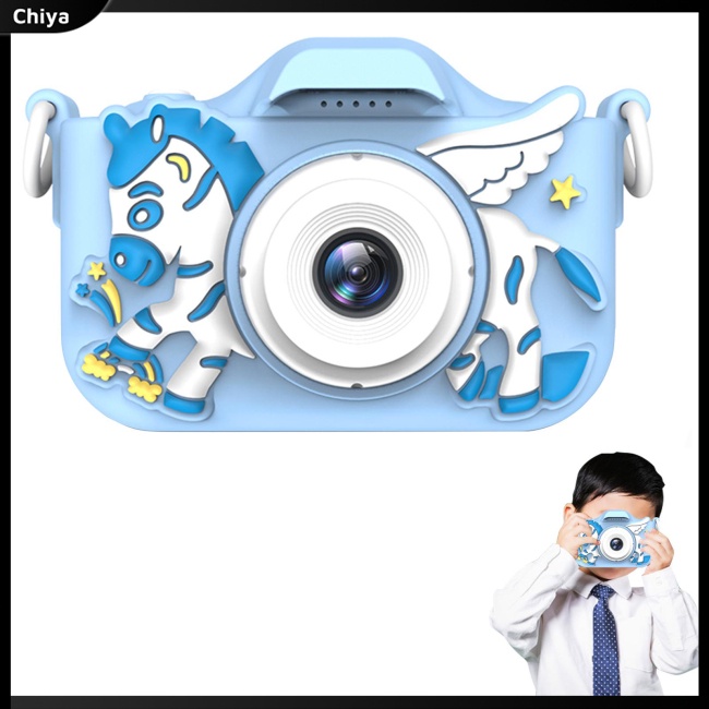 Máy Ảnh Kỹ Thuật Số Hd 2.0 Mini Họa Tiết Hoạt Hình Dễ Thương Dùng Làm Quà Tặng Sinh Nhật Cho Bé