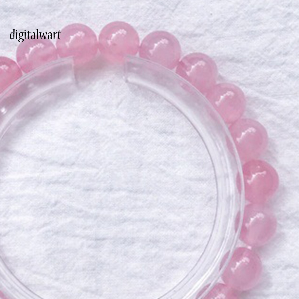 Kỹ Thuật Số| Vòng Tay Đính Đá Hồng Tự Nhiên Lấp Lánh Quyến Rũ Dễ Phối Đồ Thời Trang Cho Nữ