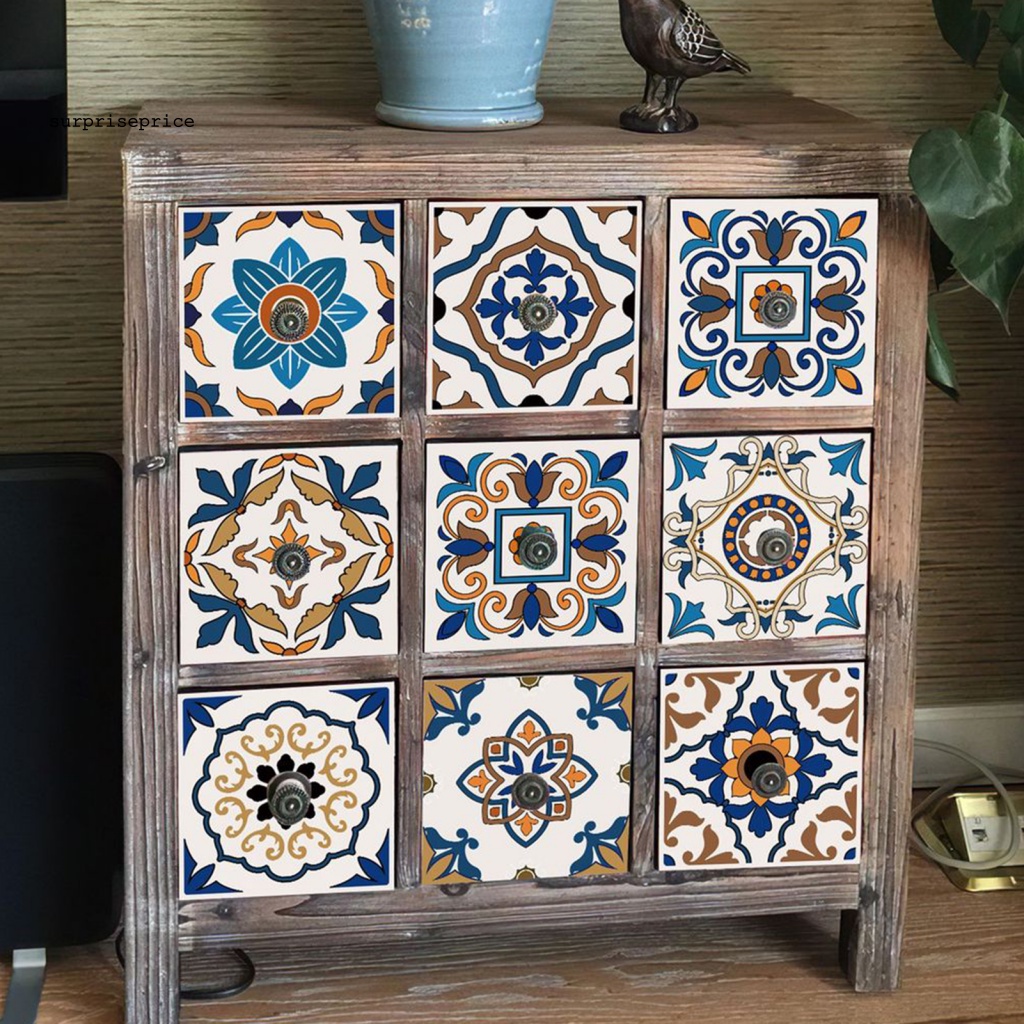 1 Bộ Sticker Dán Tường Bằng PVC Chống Dầu Dễ Lau Chùi Cho Nhà Bếp