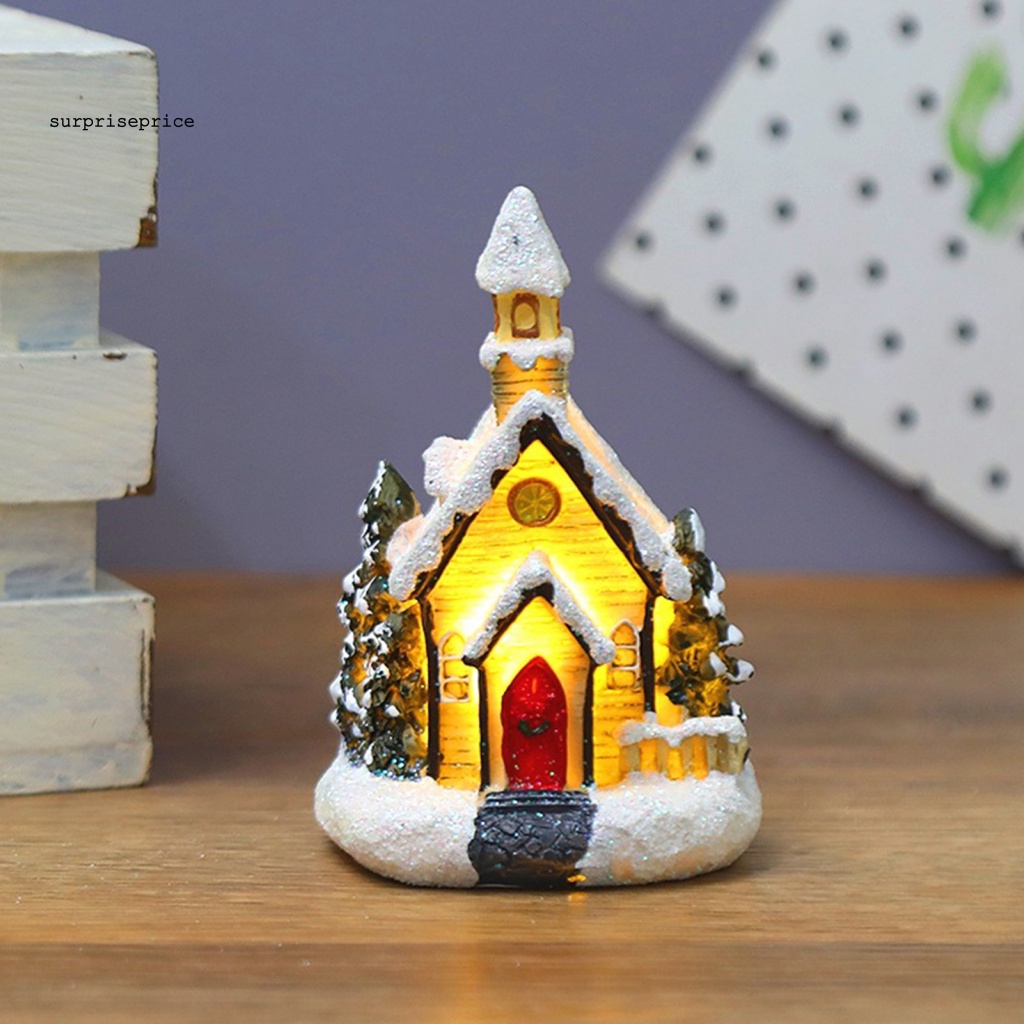 Phụ Kiện Trang Trí Giáng Sinh Bằng Resin Chống Vỡ Phong Cách Châu Âu