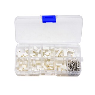 230 cái/hộp XH 2.54 2p 3p 4p 5pin 2.54mm Bộ Thiết Bị Đầu Cuối/Vỏ/Đầu Pin Đầu Nối JST Dây Kết Nối Adapter