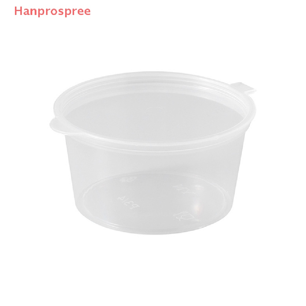 Bộ 50 Cốc Nhựa Đựng Nước Sốt 25ML Có Nắp Đậy Tiện Dụng