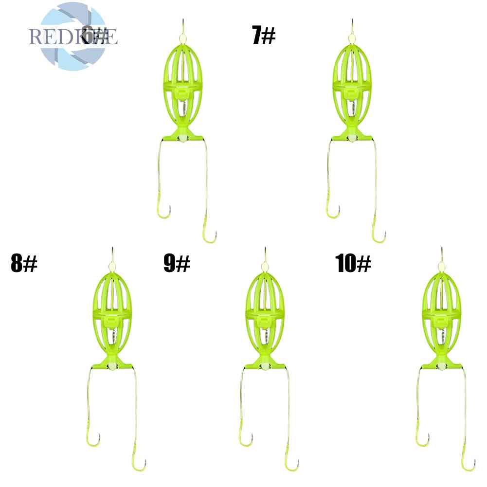 Set 4 Lồng Nhựa Đựng Mồi Câu Cá Tiện Lợi