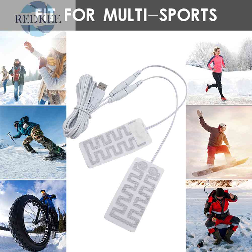 Đệm Sưởi Ấm Tay Chạy Điện 5V Bằng Sợi Carbon Tiện Dụng